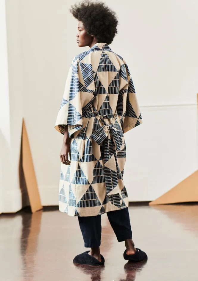 Slippers|Nightwear-TOAST Babbi Sheepskin Slippers Indigo
