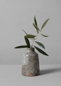 Decorative Pieces|Ceramics-TOAST Bert Jones Bottle Vase SpeckledGrey