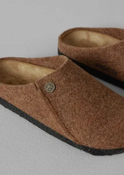 Slippers|Nightwear-TOAST Birkenstock Zermatt Standard Slippers Toffee