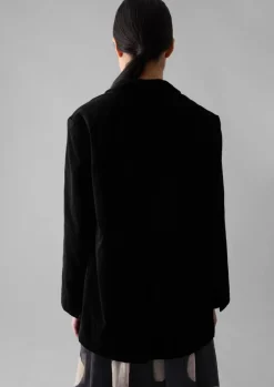 Velvet|Coats & Jackets-TOAST Cotton Velvet Jacket BrownSlate