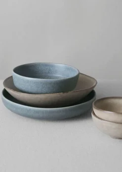 Ceramics|Tableware-TOAST Cove Stoneware Bowl BlueGrey
