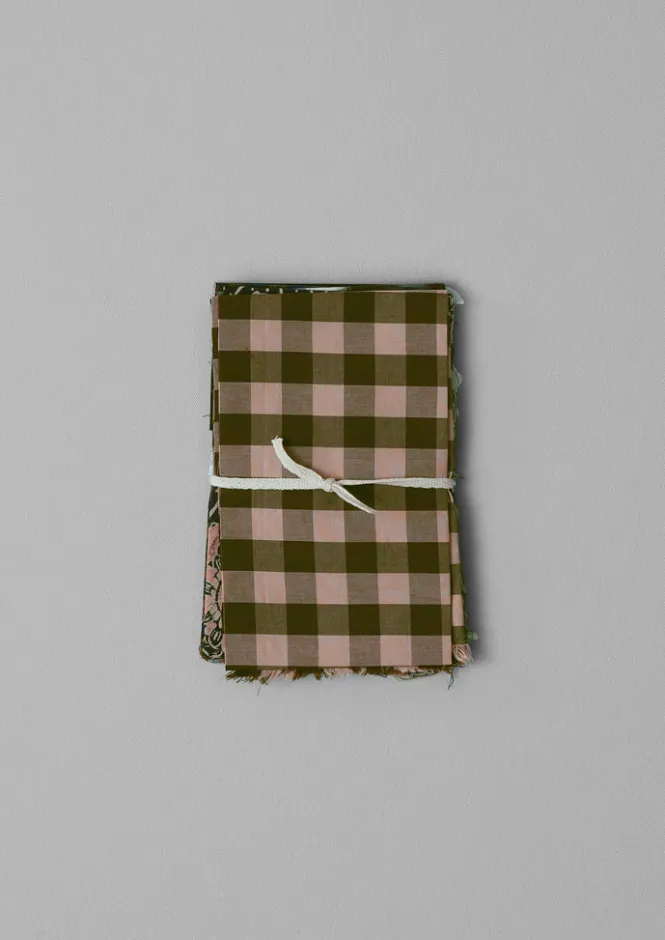Textiles-TOAST Fabric Remnant Bundle BlueMulti