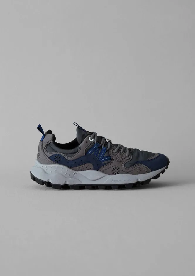 Trainers & Plimsolls-TOAST Flower Mountain Yamano Kaiso Trainers Charcoal