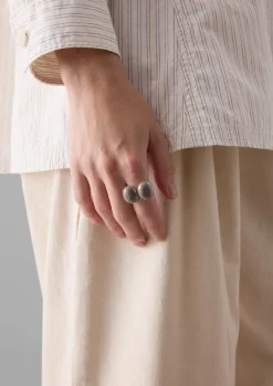 Jewellery-TOAST Helena Rohner Porcelain Ring Taupe