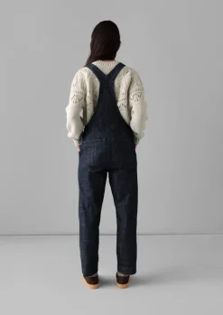 Denim|Jumpsuits-TOAST Jessa Denim Dungarees Indigo