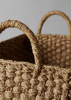 Baskets-TOAST Large Chatai Weave Hogla Basket Natural