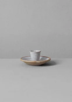 Decorative Pieces|Ceramics-TOAST Lily Pearmain Dinner Candle Holder White