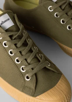 Trainers & Plimsolls-TOAST Novesta Star Master Trainers Olive