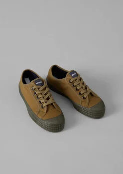 Trainers & Plimsolls-TOAST Novesta Star Master Waxed Cotton Plimsolls Bark