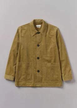 Cord|Coats & Jackets-TOAST Organic Cord Point Collar Jacket GoldenSand