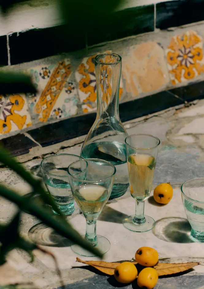 Glass-TOAST Recycled Bolivian Champagne Glasses Set Clear