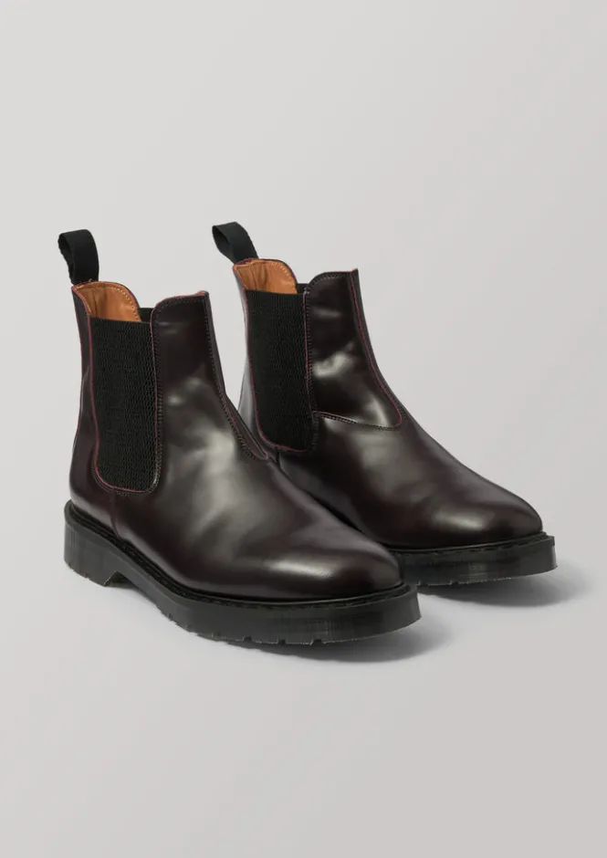Boots-TOAST Solovair Dora Boots Cordovan