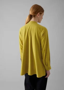 Shirts|Tops & Tees-TOAST Spun Silk Shirt GoldenOlive