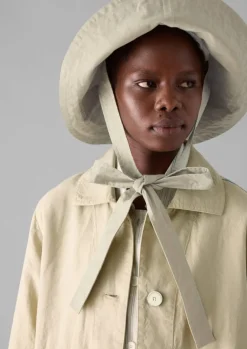 Hats, Scarves & Gloves-TOAST Studio Kettle Waxed Cotton Hat Concrete
