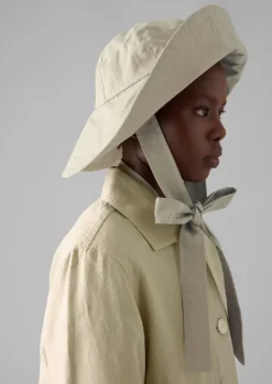 Hats, Scarves & Gloves-TOAST Studio Kettle Waxed Cotton Hat Concrete