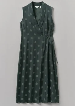 Dresses-TOAST Sun and Moon Jacquard Dress Oil