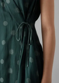 Dresses-TOAST Sun and Moon Jacquard Dress Oil