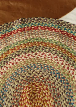 Textiles|Rugs-TOAST The Braided Rug Company Organic Jute Rug Multi