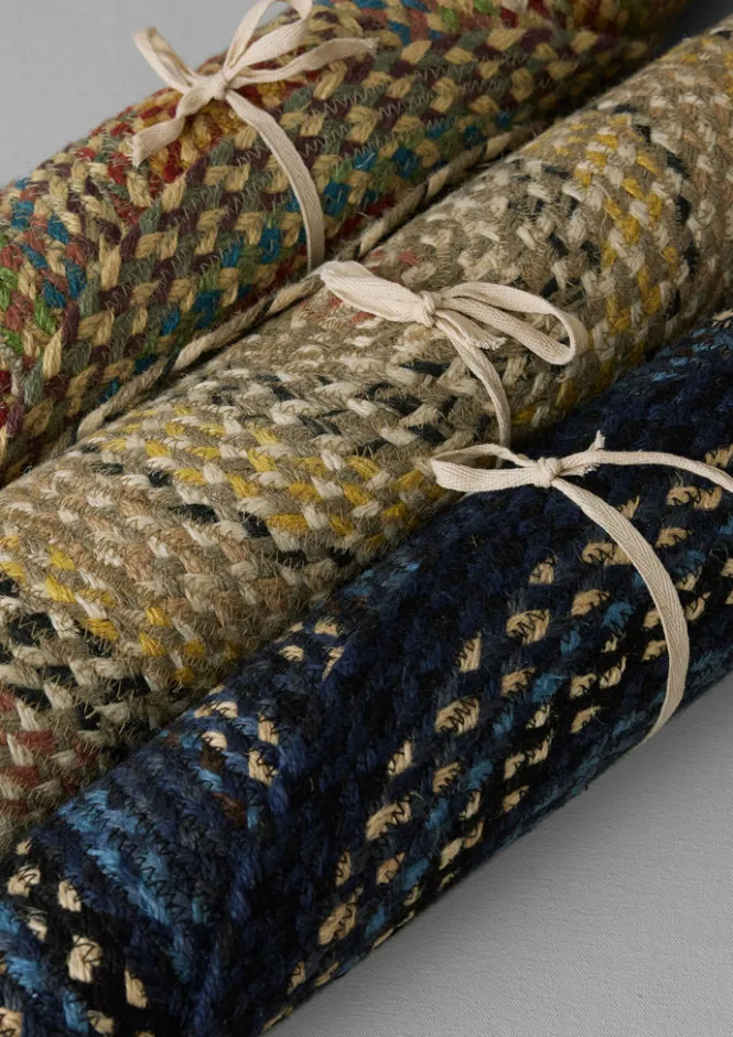 Textiles|Rugs-TOAST The Braided Rug Company Organic Jute Doormat Multi