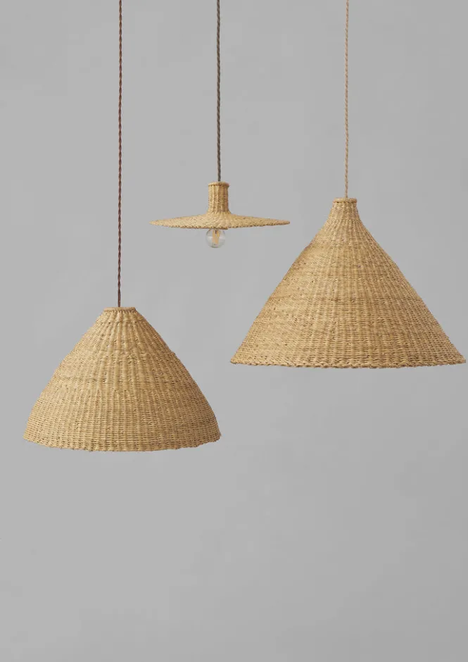 Lighting-TOAST Veta Vera Bell Pendant Shade Natural